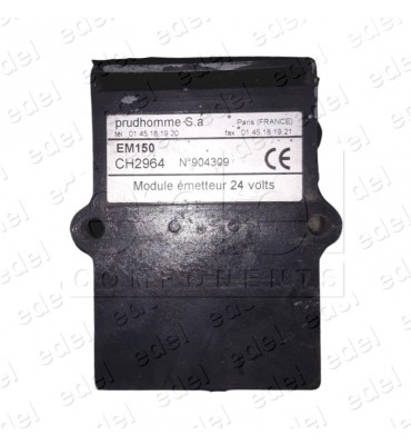 MOD.PRUDHOMME EMISOR TRANSM. 24V CAB.CERR.LR150