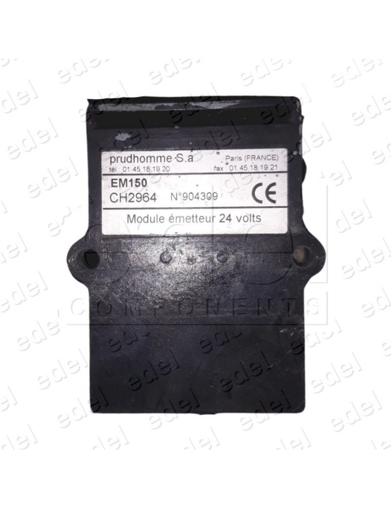 EM150 MÓDULO PRUDHOMME EMISOR TRANSMISOR 24V CABINA CERRADURA LR150
