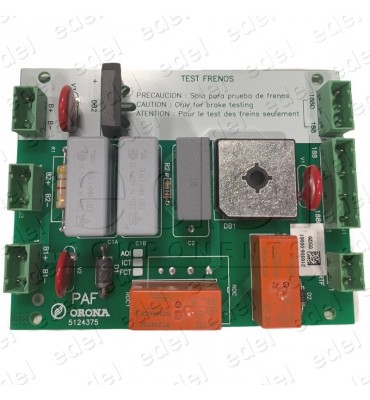 PLACA ORONA ARCAII FRENO MANIOBRA M33 OPTIMIZ.