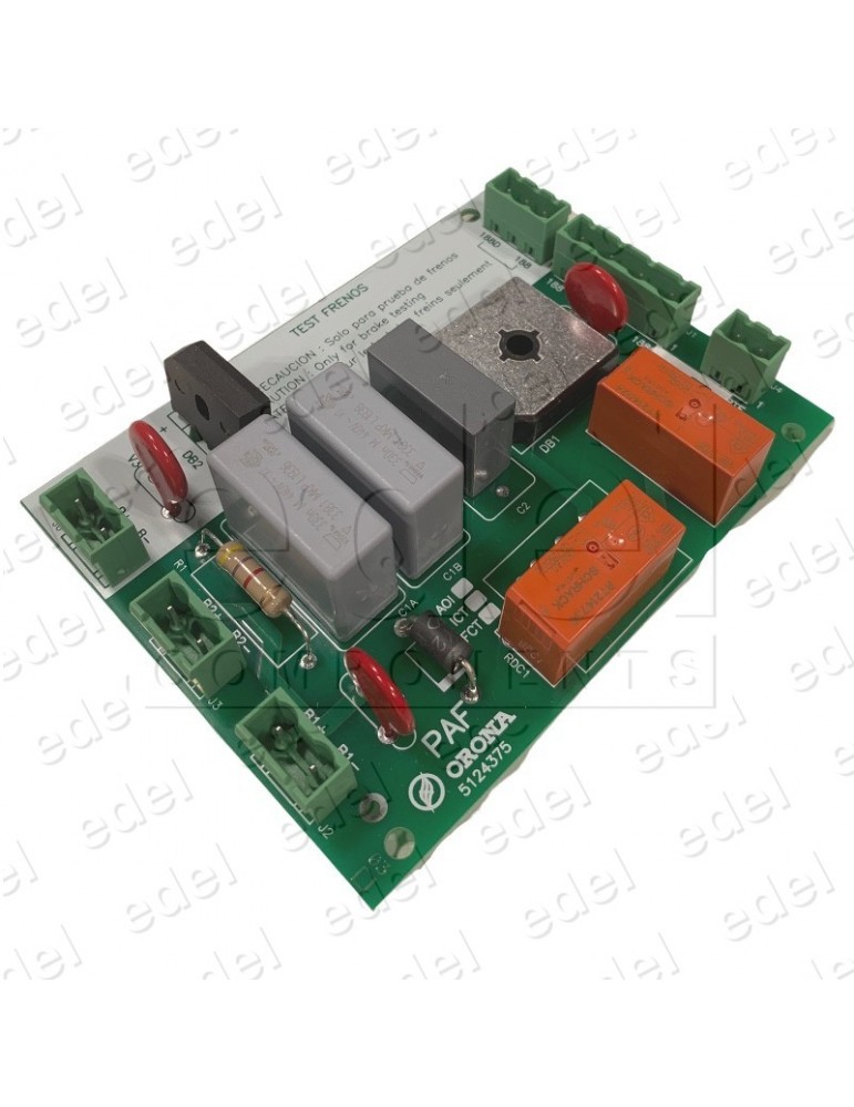 PLACA ORONA ARCAII FRENO MANIOBRA M33 OPTIMIZ.