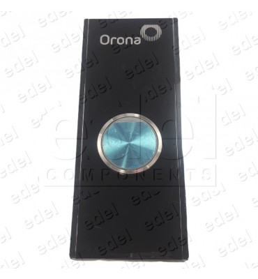 9301651-1 BOTONERA PISO 1 ELEMENTO CON LOGO + PULSADOR ORONA ARCA3 (NEGRA)