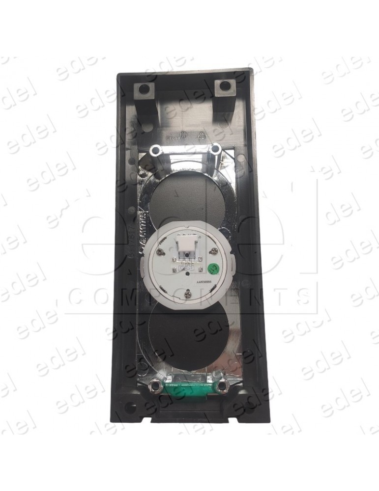 9301651-1 BOTONERA PISO 1 ELEMENTO CON LOGO + PULSADOR ORONA ARCA3 (NEGRA)