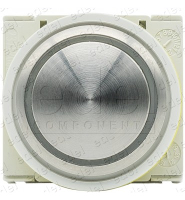 BSCVF34MR.00 PULSADOR DMG BS SHERMAN CLASSIC LUMINOSO ROJO INOX