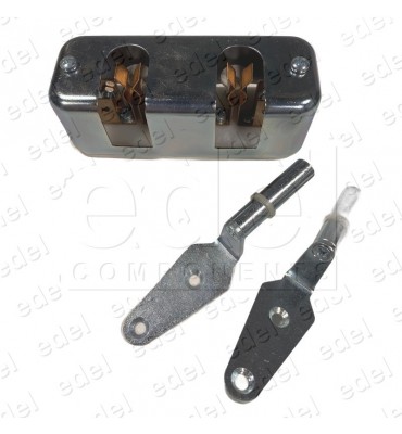 5107AL SET CONTACT SWING DOORS ALJO 107 ALUMINIUM