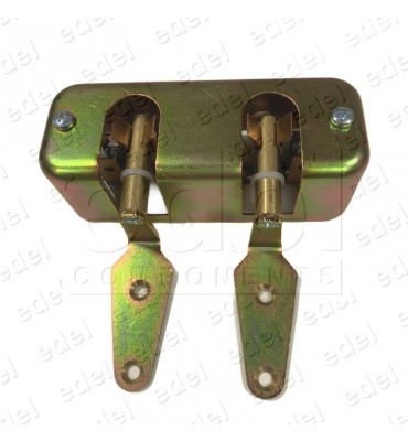 5107LA CONJUNTO CONTACTO PUERTAS MANUALES ALJO 107 LATON