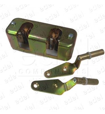 5107LA SET CONTACT SWING DOORS ALJO 107 BRASS