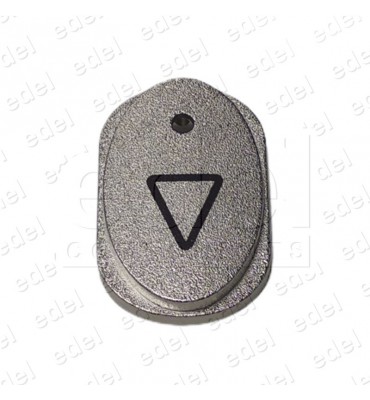 8302137-1 PULSANTE PISO ORONA ARCA I C/INSCRIPCION FLECHA Y LED