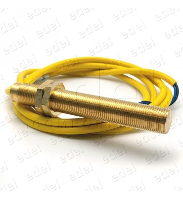 DETECTOR MAGNÉTICO METÁLICO M12. BIEST. AMA. EDEL