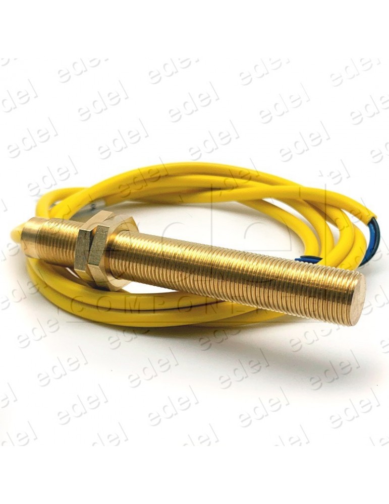 FSMB2S35MT3451 DETECTOR MAGNÉTICO METÁLICO M12. BIESTABLE AMARILLO  EDEL