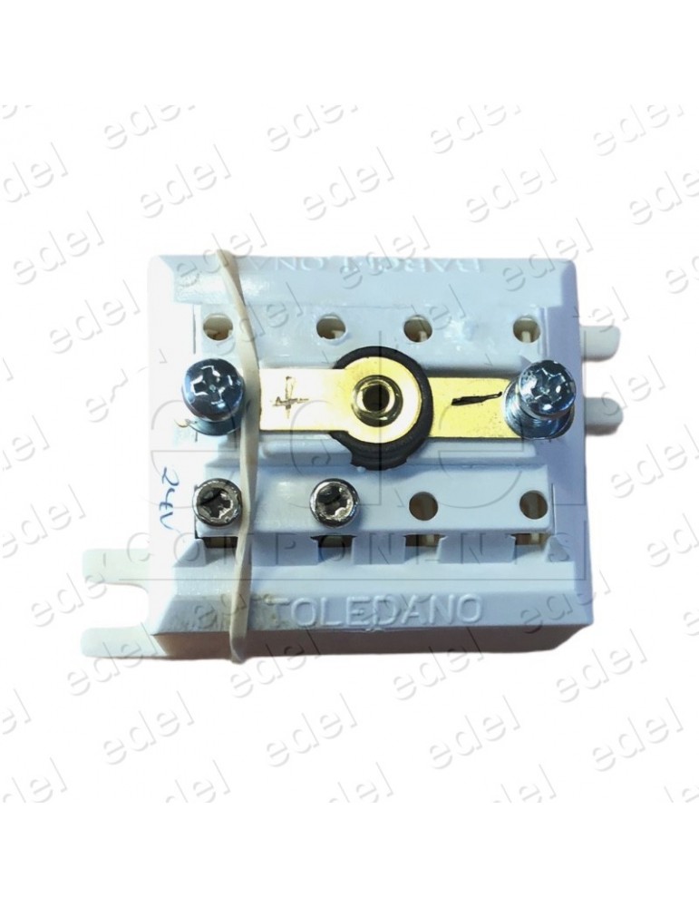 PULSADOR JMT OA 1NO LUMINOSO 24V ROJO (B)