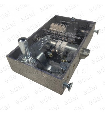 03.096.00 SAFETY LOCK GERVALL LATERAL ACT. CHAMFERED LOCKING PIN WITH AUXILIARY CONTACT  NO HAND