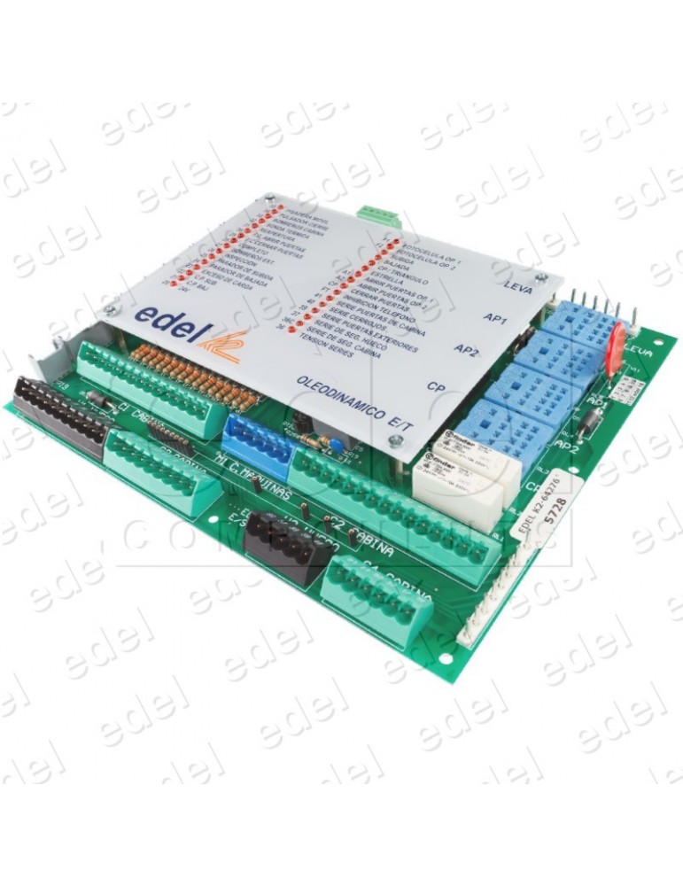 PLACA ENTRADAS/SALIDAS EDEL K2-64276  2 VELOCIDADES Y OLEODINÁMICOS PARA SERIE MANIOBRAS K2