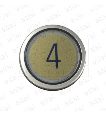 PULSADOR SCHINDLER D2 4 PINES LUM.VERDE (4)