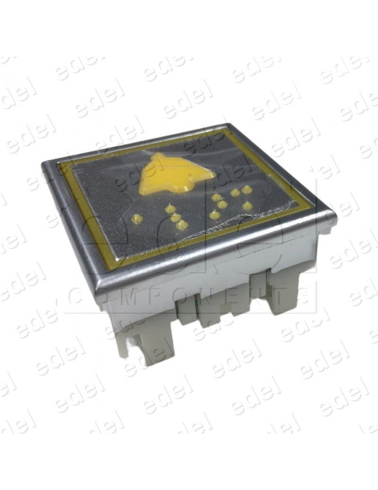 PULSADOR COMPATIBLE THYSSEN STEP MODUL CLASSIC AZUL (ALARMA)