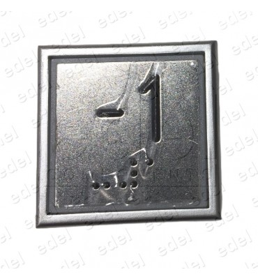 02908089 PULSADOR COMPATIBLE THYSSEN STEP MODUL CLASSIC AZUL (-1)