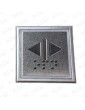 02908098 PULSADOR COMPATIBLE THYSSEN STEP MODUL CLASSIC AZUL (ABRE PUERTAS)