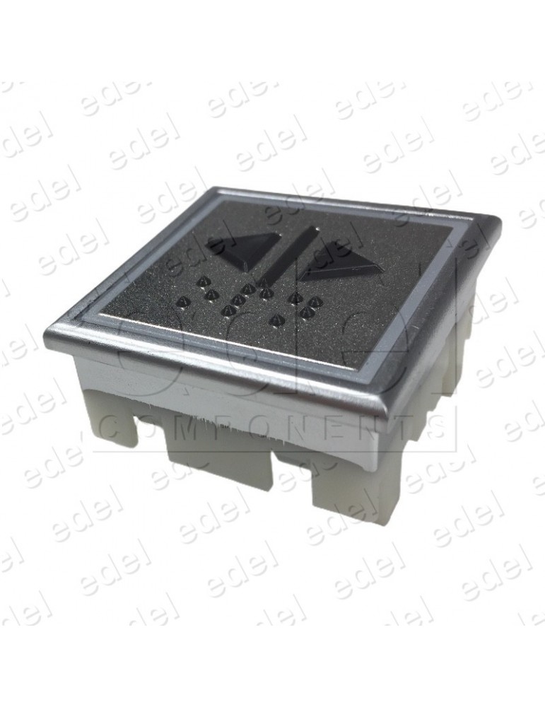 02908098 PULSADOR COMPATIBLE THYSSEN STEP MODUL CLASSIC AZUL (ABRE PUERTAS)