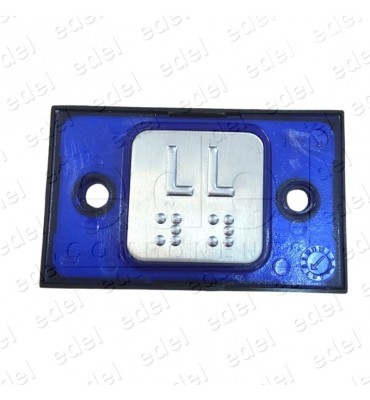 R2172PTBCAMLL PULS. MP COMPAC BRA COR 1C 24V AZUL SEC. (LL)