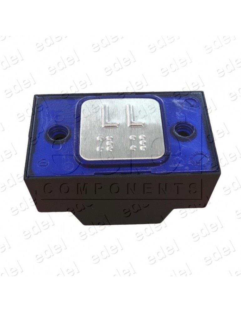 R2172PTBCAMLL PULS. MP COMPAC BRA COR 1C 24V AZUL SEC. (LL)