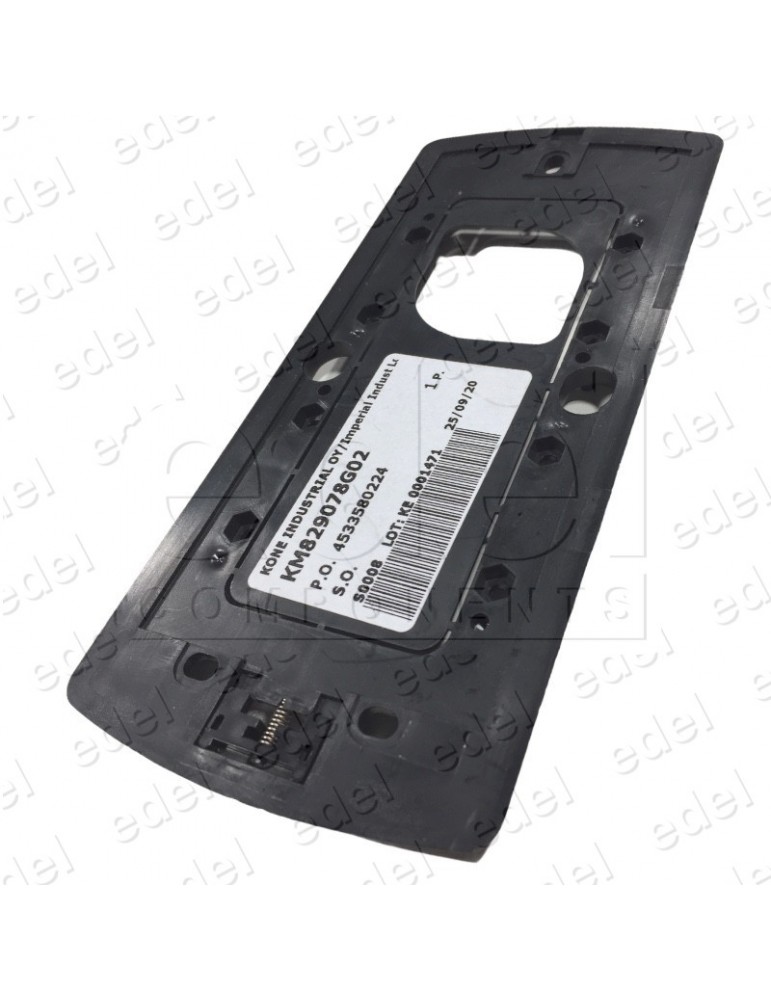 KM829078G02 TAPA PROTECTORA TRASERA PLÁSTICO BOTONERA KONE LCS