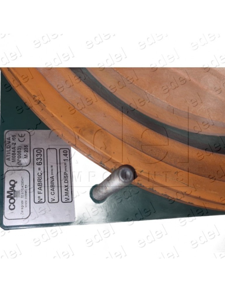 M235.D LIMITADOR COMAQ M235 300MM POLEA SIMPLEL REARME AUTOMÁTICO ENCLAVAMIENTO A DISTANCIA S/B V.N.1,00M/S