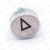 PUSH BUTTON VEGA VENUS  RED LIGHT 12/24V  ARROW UP