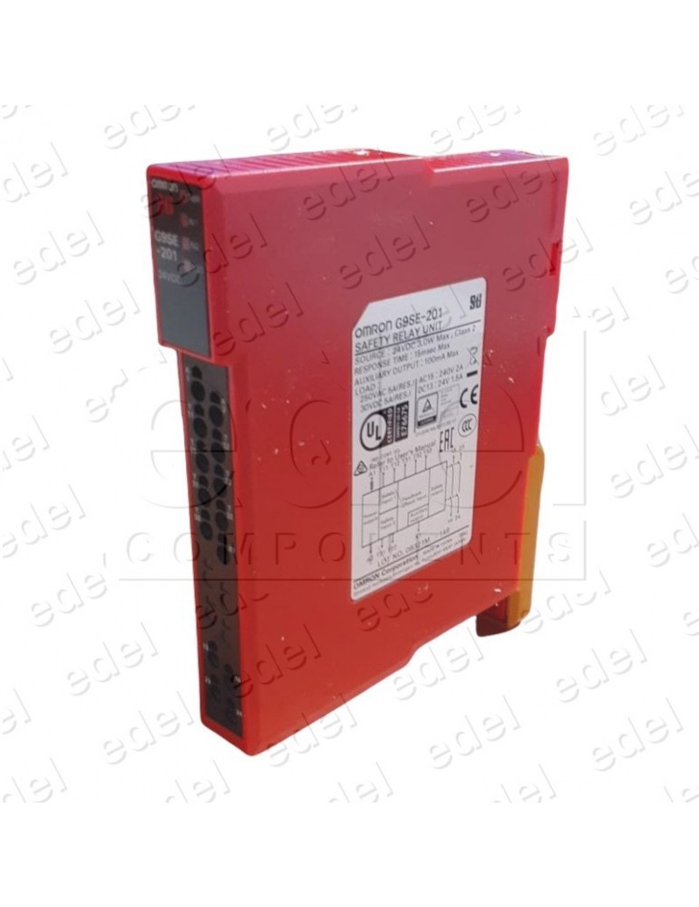 RELÉ SEGURIDAD OMRON 24VDC