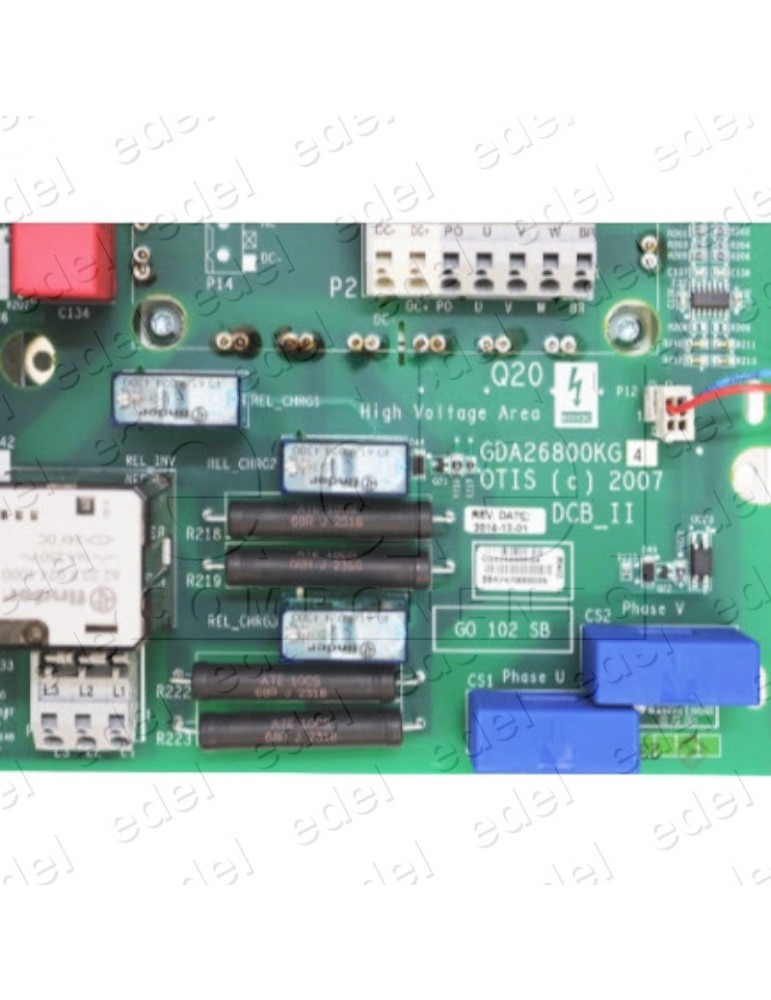 GBA21342E20 CARTE VARIATEUR OTIS GEN2 5KW (REPLACE À GDA26800KG4)