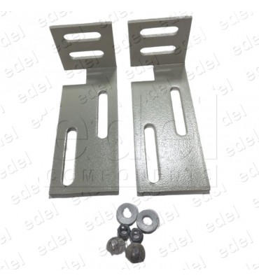 KIT ESCUADRAS FERMATOR TIPO D FIJACIÓN PUERTAS RELLANO (2 UNIDADES)