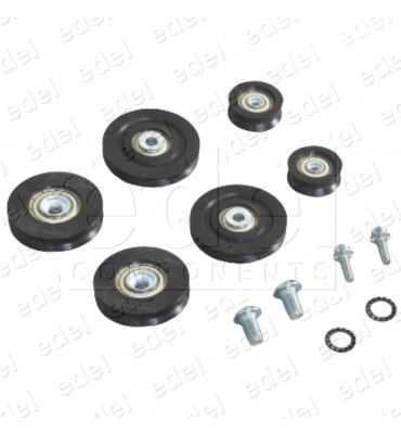 KIT RUEDAS CARRO MP MASSEN GO 55MM Y 33MM