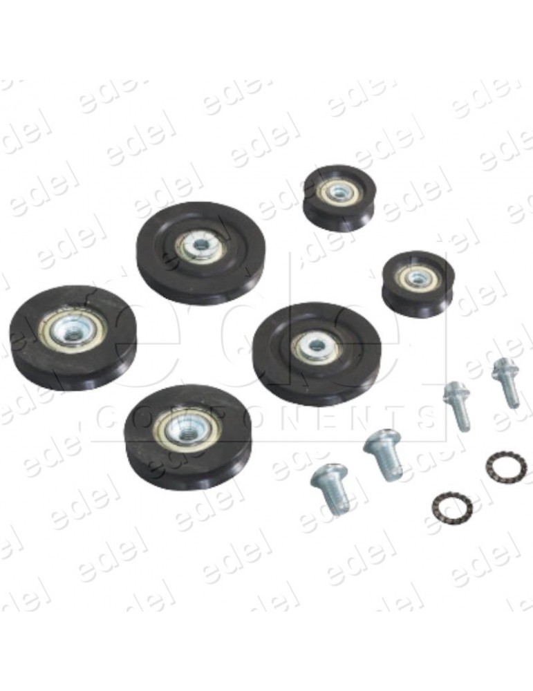4106RMVR0001 KIT RUEDAS CARRO MP MAC PUARSA MASSEN GO 55MM Y 33MM