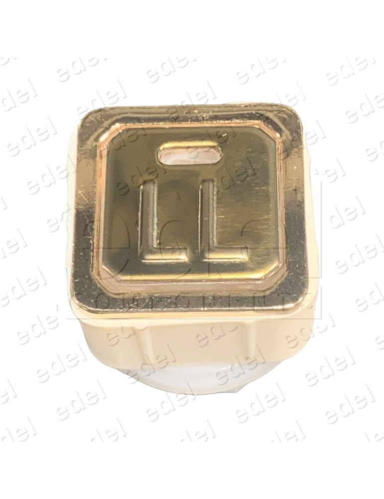 111TAD000124LL PULSADOR JMT TAD DORADO 24V ROJO (LL)