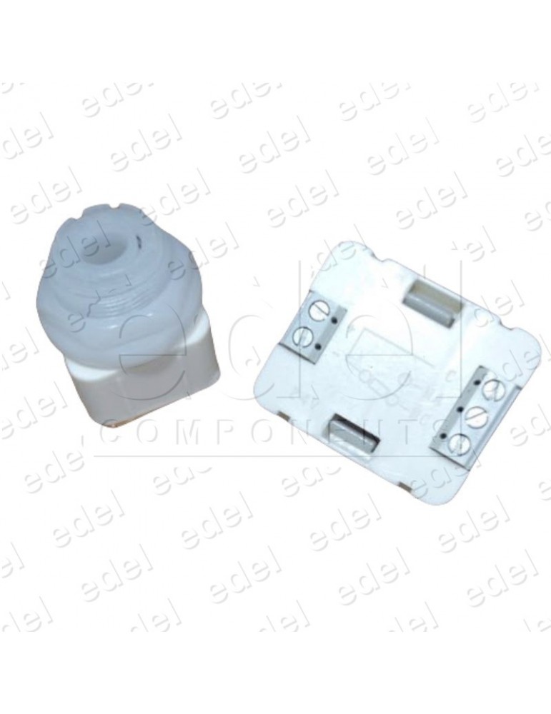 111TAD000124LL PULSADOR JMT TAD DORADO 24V ROJO (LL)