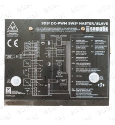 BL-157AAEX01SWS VARIADOR DE PUERTAS SEMATIC SDS DC-PWM SWS REL.3