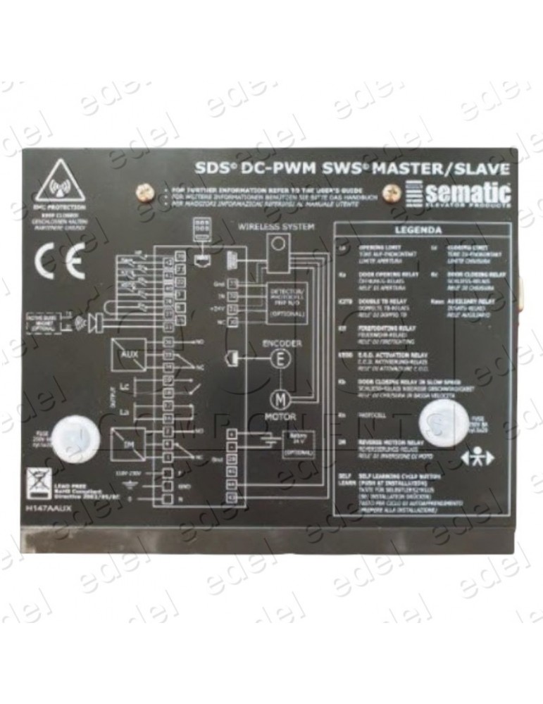 VARIADOR DE PUERTAS SEMATIC SDS DC-PWM SWS REL.3