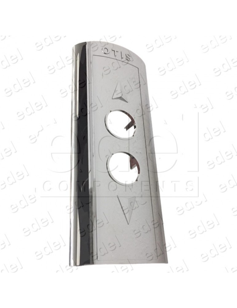 FAA147Y13 BOTONERA RELLANO OTIS 2000 CROMO 2 ELEMENTOS 2 FLECHAS