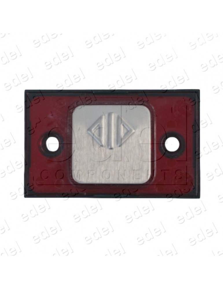 R2172PTBCA49 PUSH BUTTON MAC PUARSA COMPAC BRAILLE COR 1C 24V RED AP