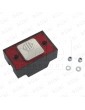 R2172PTBCA49 PULSADOR MAC PUARSA COMPAC BRAILLE COR 1C 24V ROJO AP