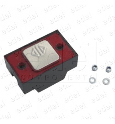 R2172PTBCA49 BOUTON MAC PUARSA COMPAC BRAILLE COR 1C 24V ROUGE AP