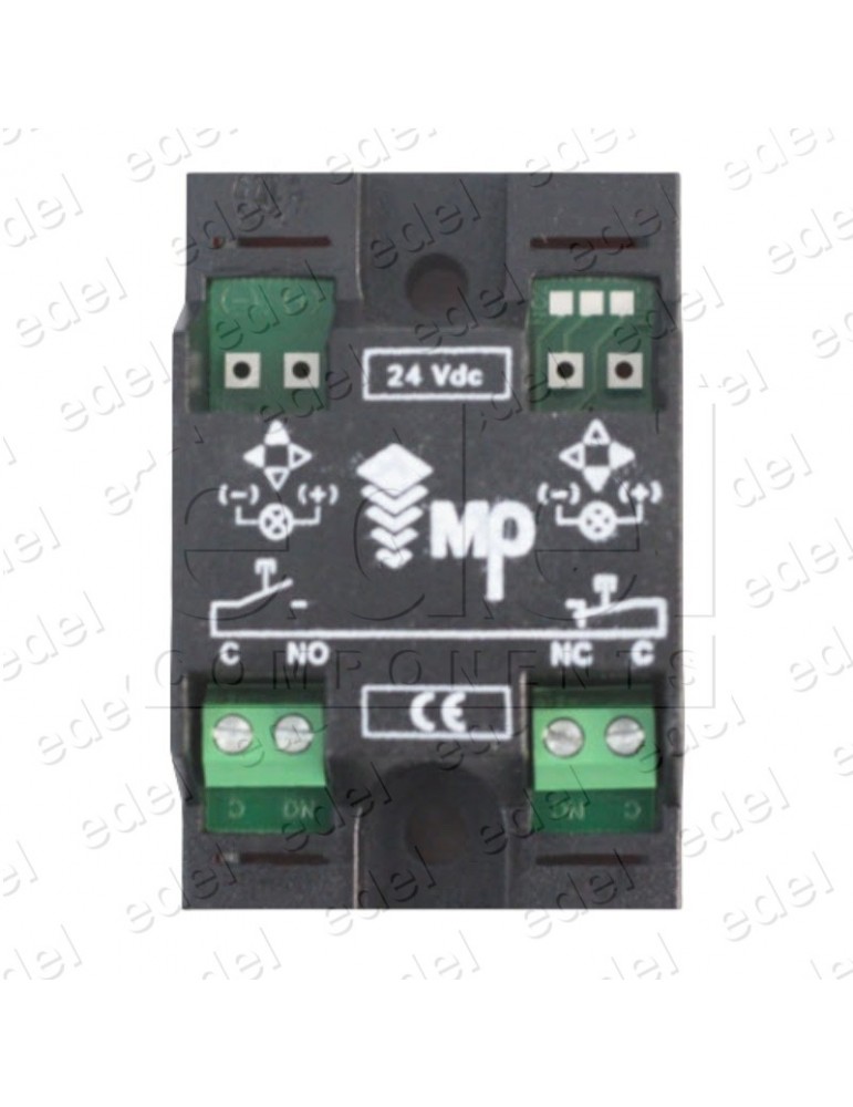 R2172PTBCA49 BOUTON MAC PUARSA COMPAC BRAILLE COR 1C 24V ROUGE AP