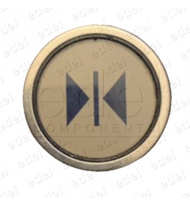 PULSADOR SCHINDLER D2 (C.PUERTA) 3 PINES LUMINOSO VERD