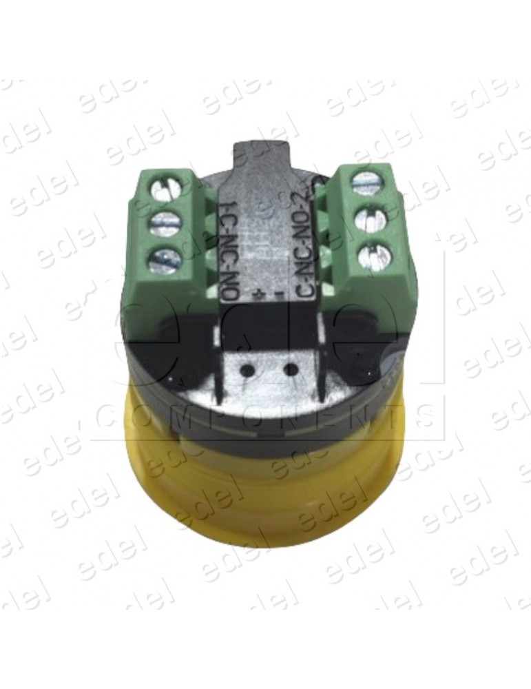 FAA25090J114 PULSADOR OTIS 2000 ALARM.RED.AMARILLO SIN LUMINOSO ( REEMPLAZADO POR FAA25090AH202 )