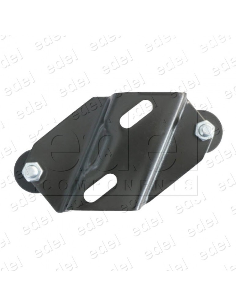 2L2M040026V01 PLETINA PORTA RUEDAS CERRADURA SELCOM T11L-01 DERECHA