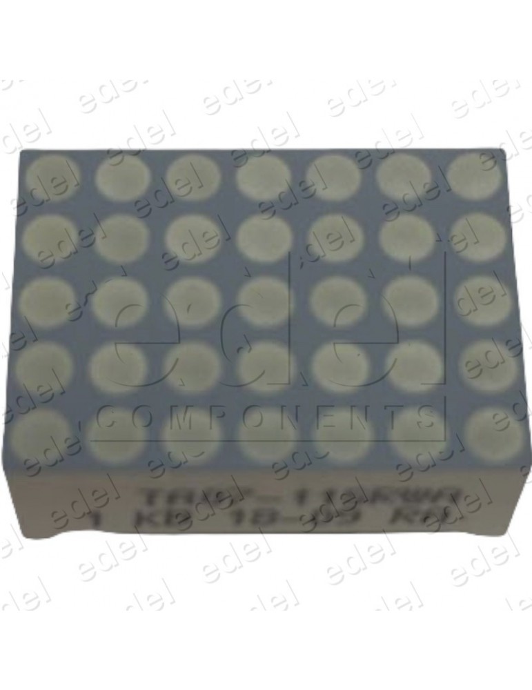 DIGITO DISPLAY MATRIZ 18MM 5x7 LED SUPER ROJO