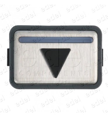 54400027 PULSADOR SCHINDLER EUROLIFT MX-BASIC BS LIJADO (FLECHA BAJADA)