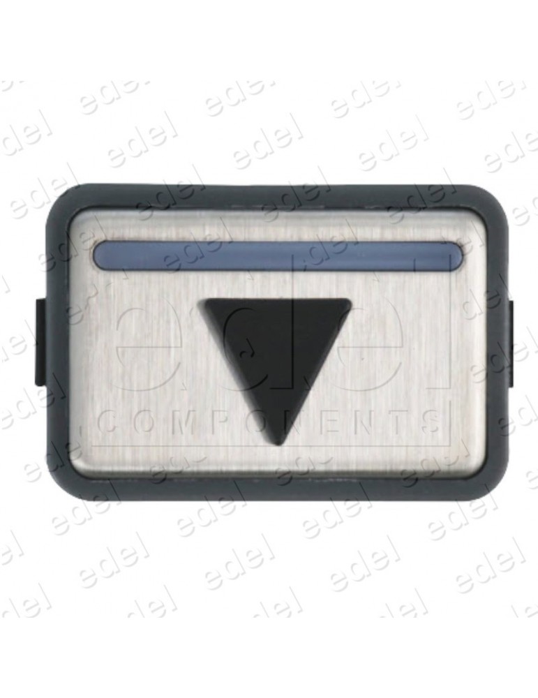 PULSADOR SCHINDLER EURO. MX-BASIC BS LIJADO (F.B)