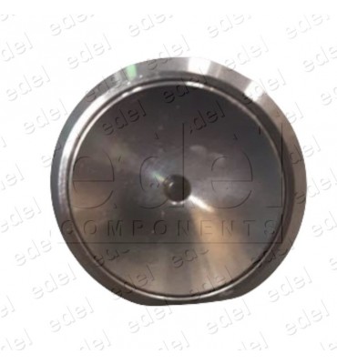 FAA25090L308 PULSADOR OTIS 2000 REDONDO LUMINOSO AZUL CENTRAL MCS SATINADO