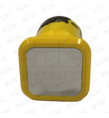 FAA25090M4 PUSH BUTTON OTIS EGUREN ALARM.SQUARED YELLOW W/OUT LIGHT