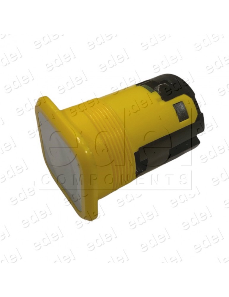 FAA25090M4 PUSH BUTTON OTIS EGUREN ALARM.SQUARED YELLOW W/OUT LIGHT
