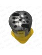 FAA25090M4 PUSH BUTTON OTIS EGUREN ALARM.SQUARED YELLOW W/OUT LIGHT